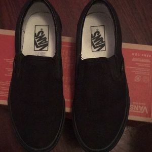 Vans: size 7.0 women size 5.5 men